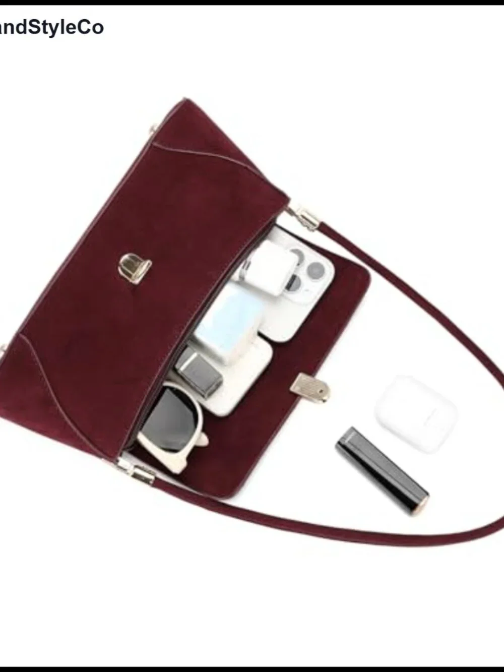 Vintage Hobo Shoulder Bag PU Leather Small Cute Purse Retro Handbag